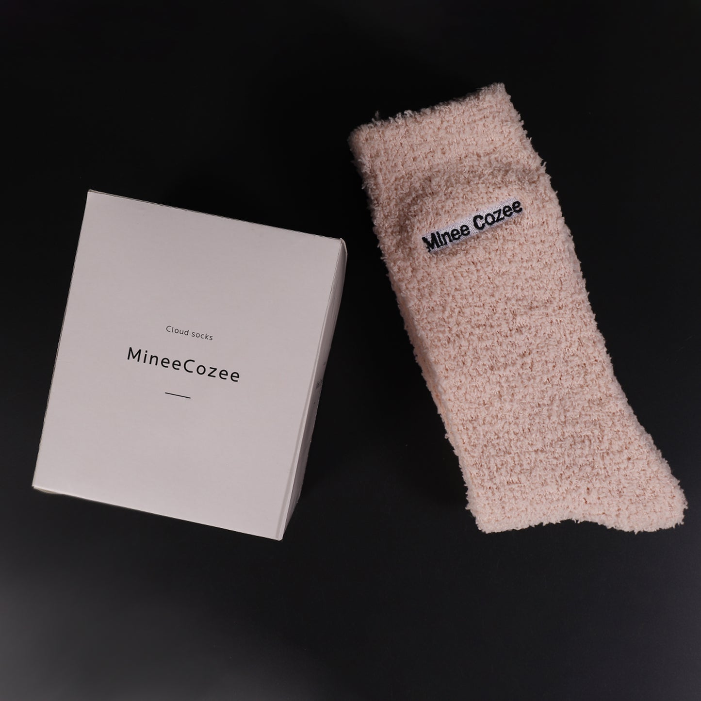 MineeCozee Warm Cloud Socks for Women - Fuzzy Luxury Calf Socks Self Care Gifts for Women