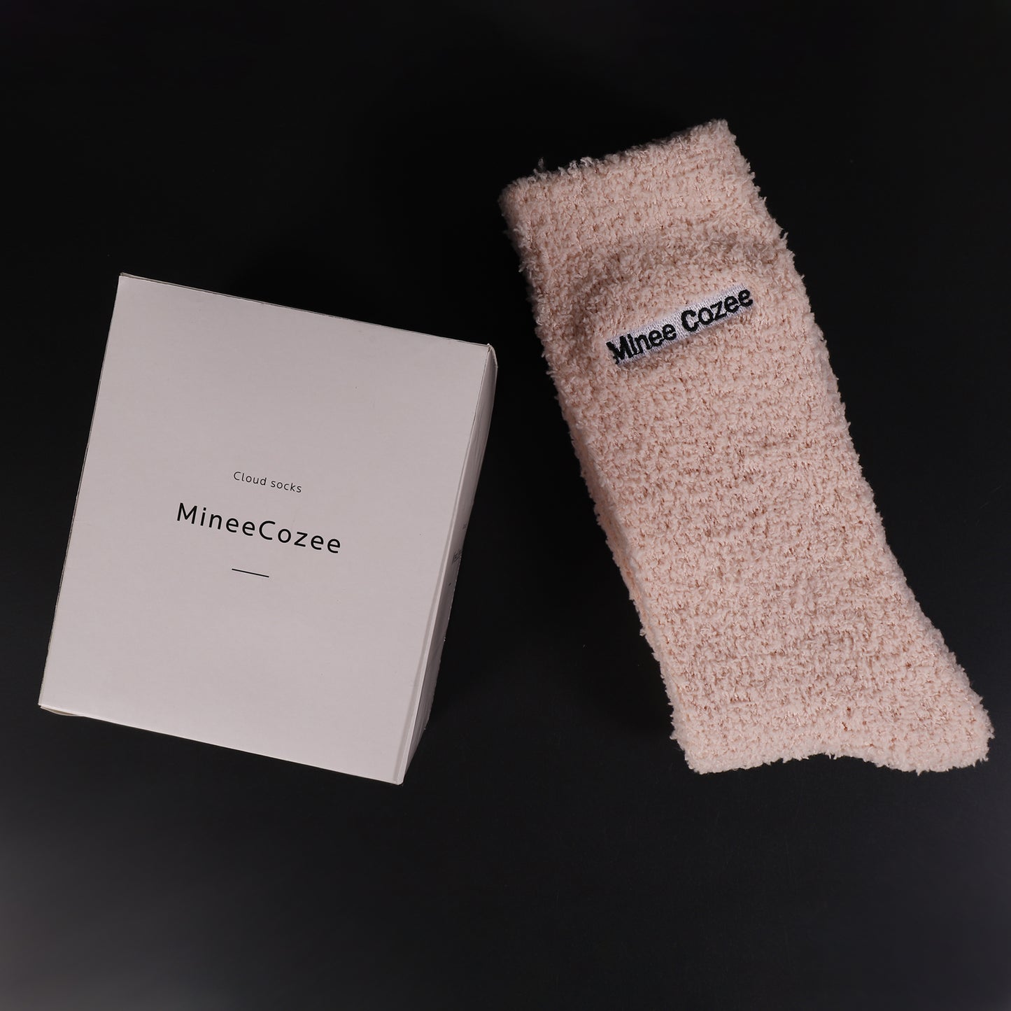 MineeCozee Warm Cloud Socks for Women - Fuzzy Luxury Calf Socks Self Care Gifts for Women