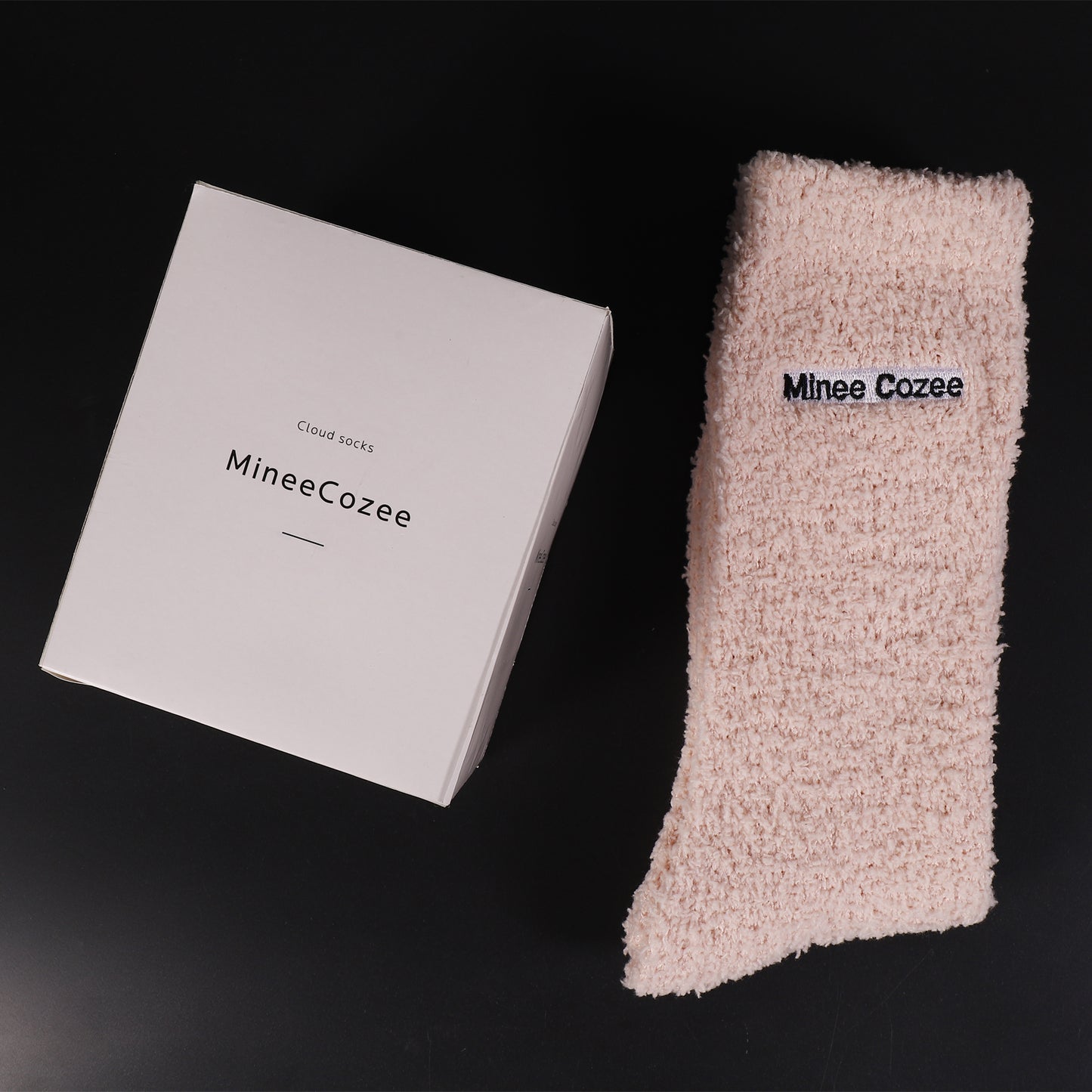 MineeCozee Warm Cloud Socks for Women - Fuzzy Luxury Calf Socks Self Care Gifts for Women