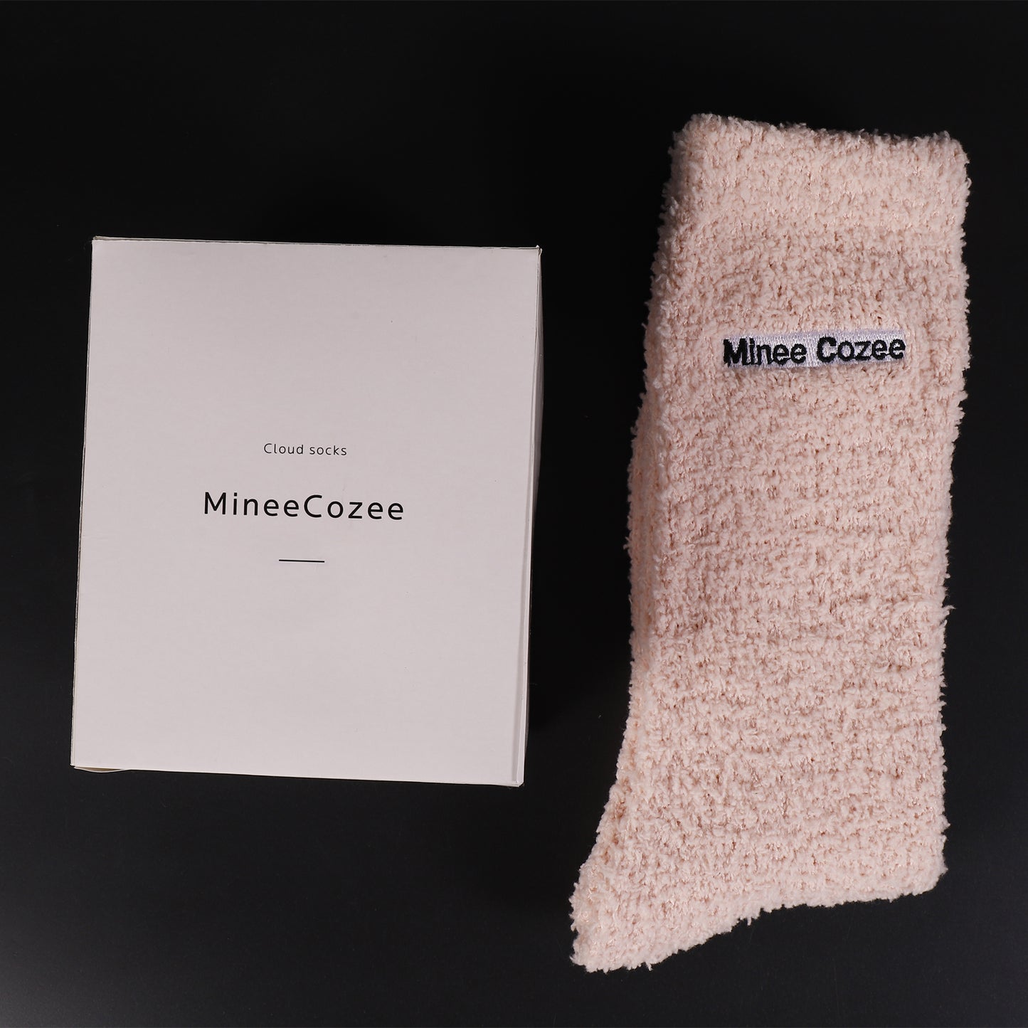 MineeCozee Warm Cloud Socks for Women - Fuzzy Luxury Calf Socks Self Care Gifts for Women